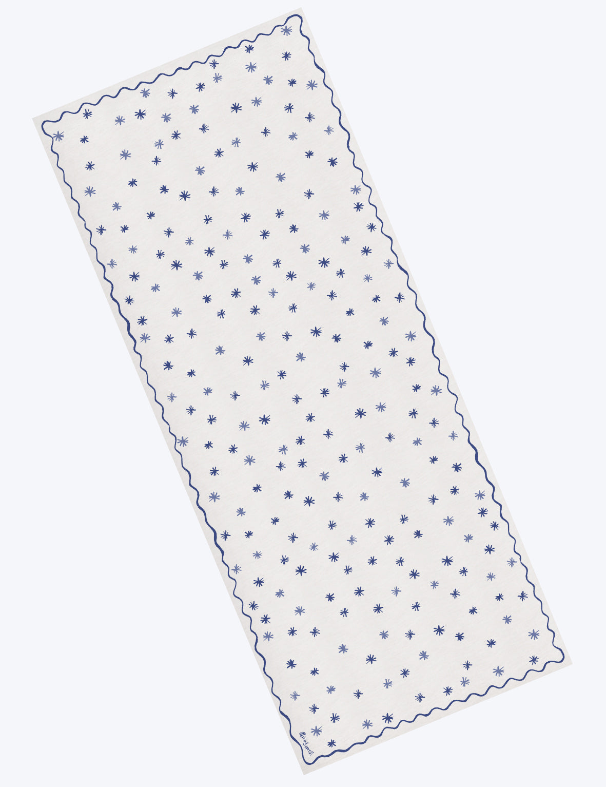 Stars & Squiggles Linen Tablecloth