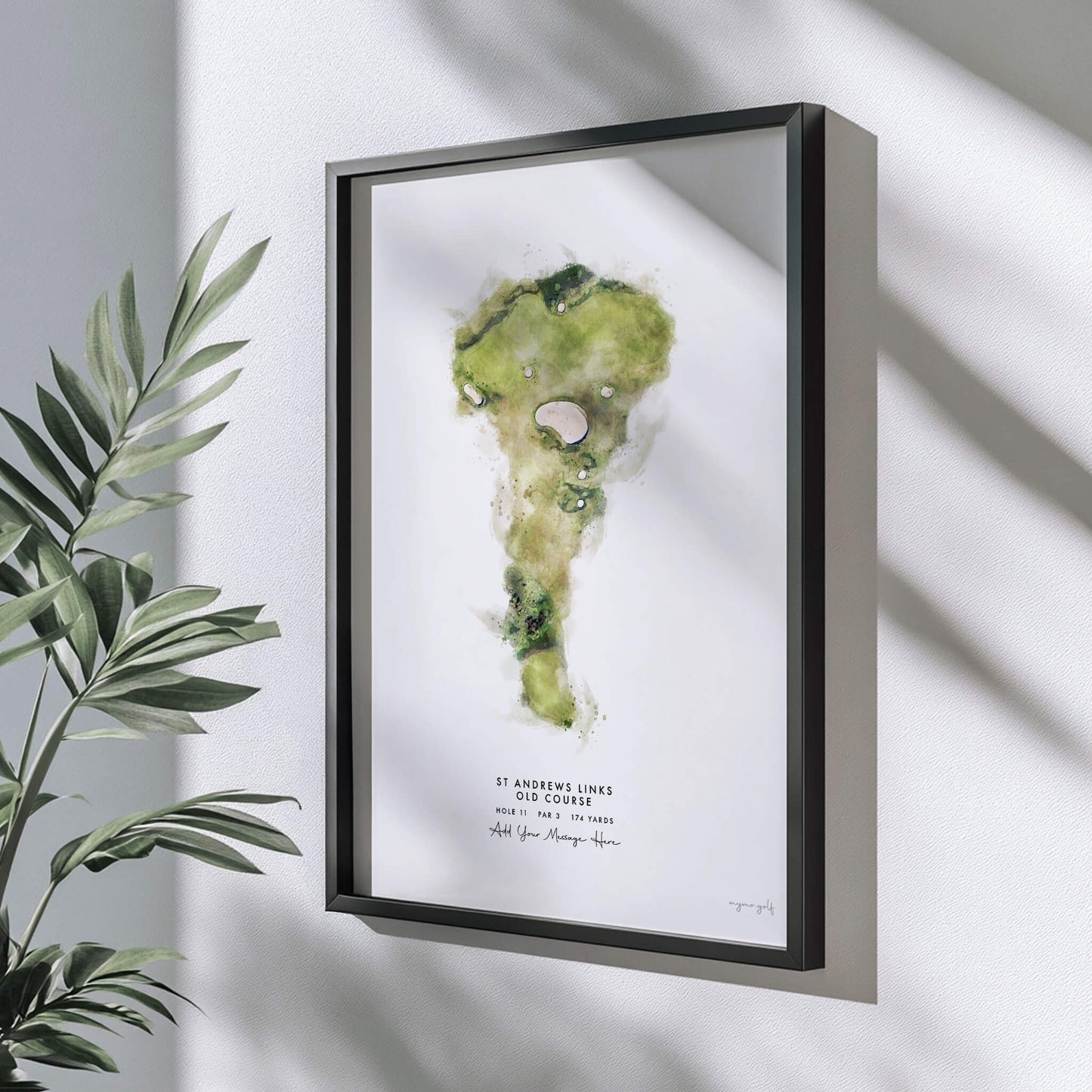 St. Andrews – Print of The Old Course, Hole 11