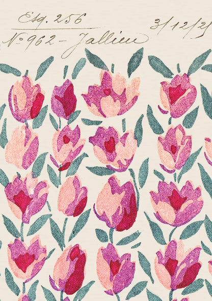 No.014 - Tulip Kisses - Vintage Archive Poster Prints