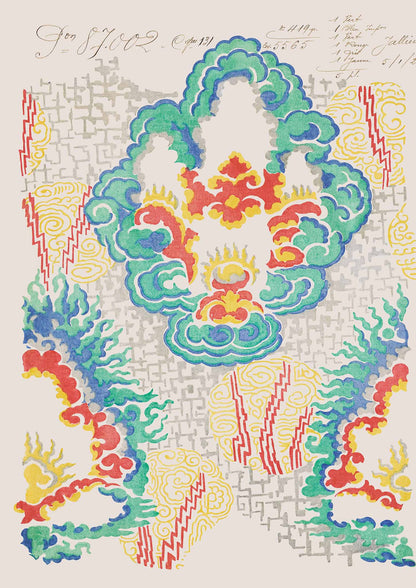 No.010 - Cloud Bursting - Vintage Archive Poster Prints