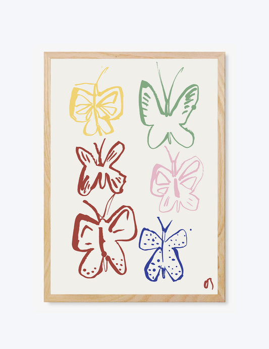 The Butterflies in Colour