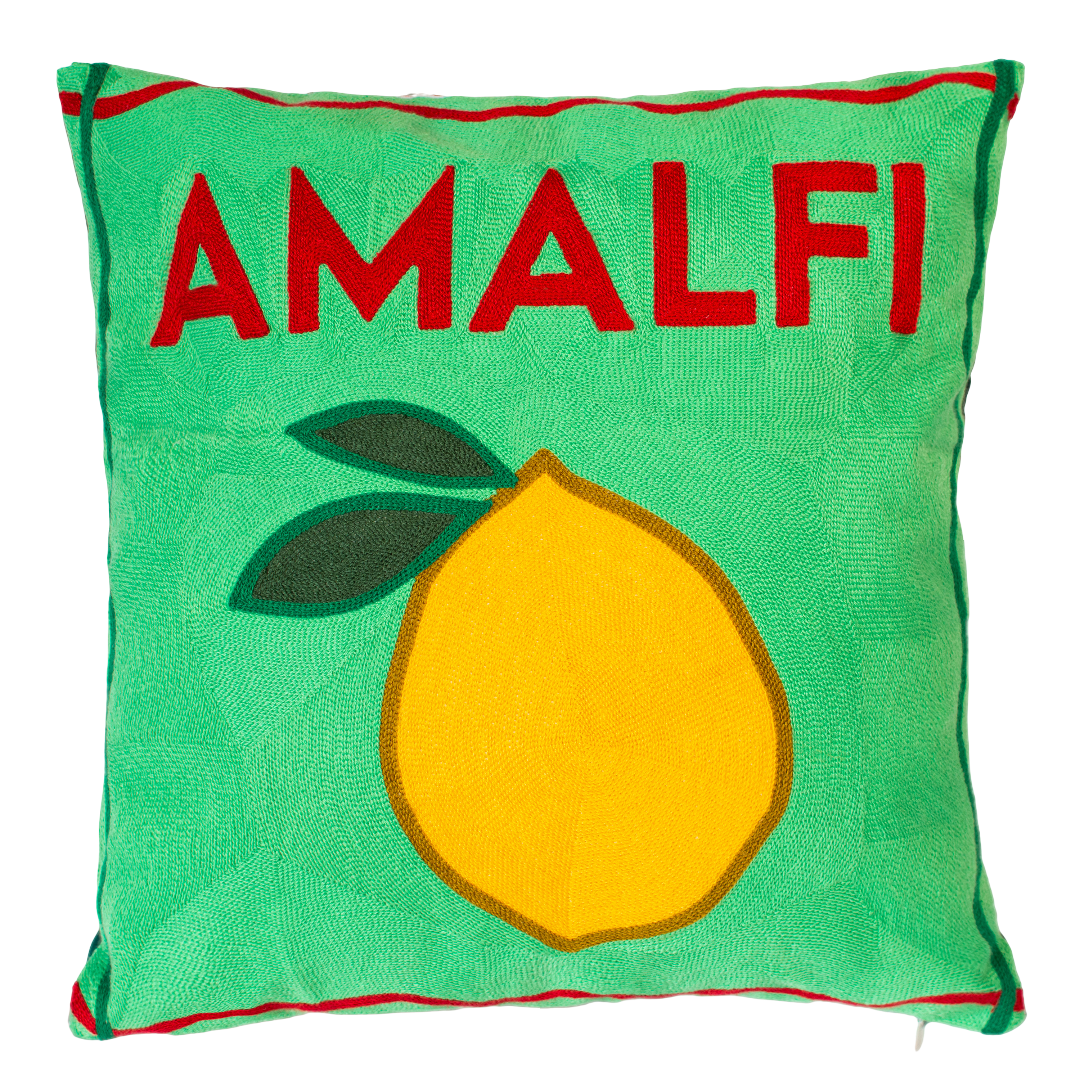 Amalfi Needlepoint Cushion