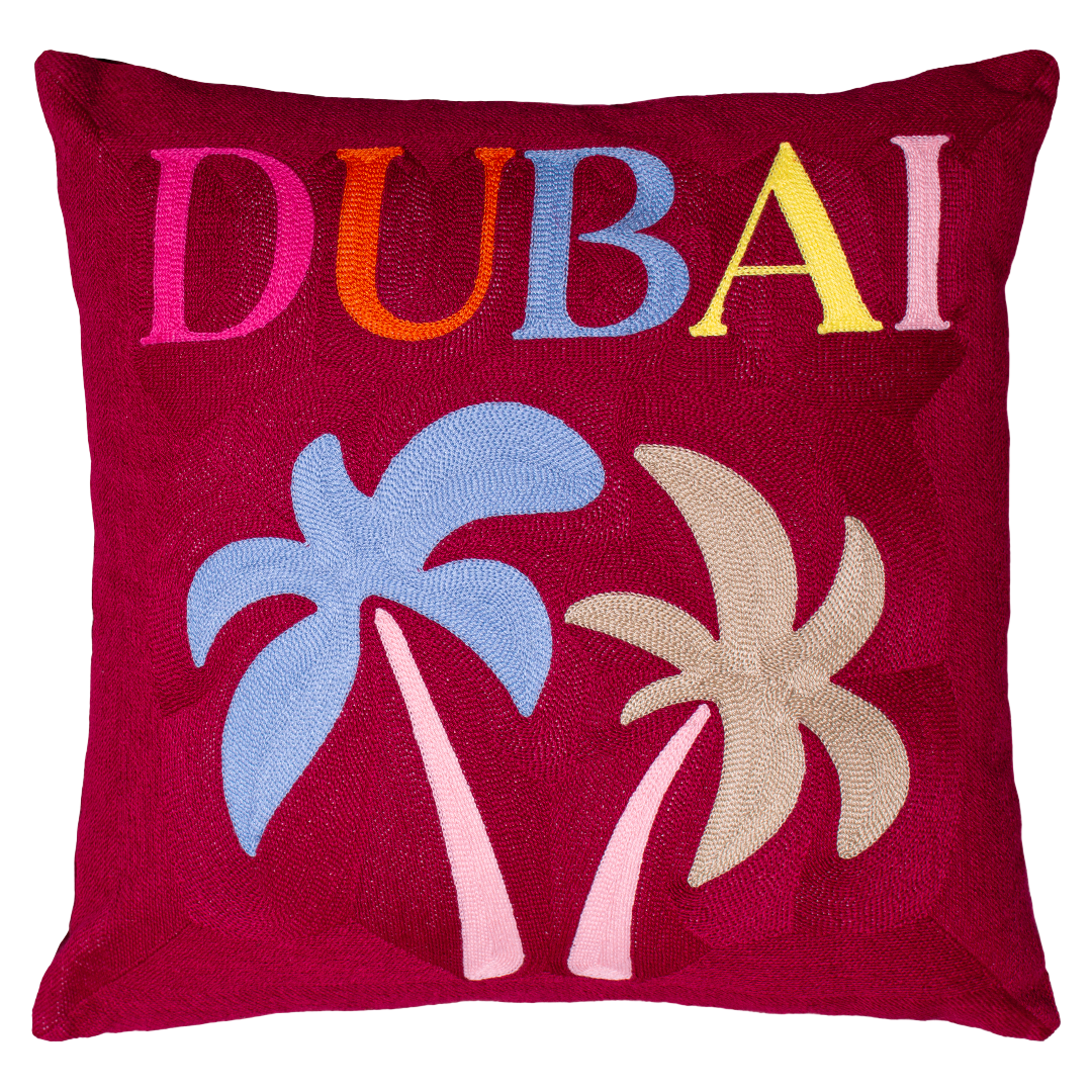 Dubai Needlepoint Cushion