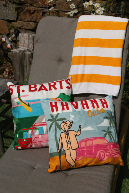 St. Barts Needlepoint Cushion