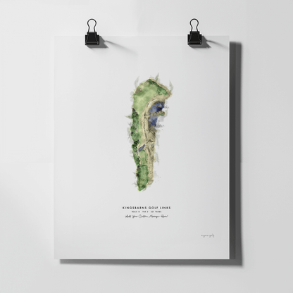 Kingsbarns Golf Gift - Print of Hole 15
