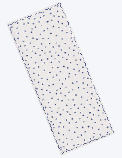 Stars & Squiggles Linen Tablecloth