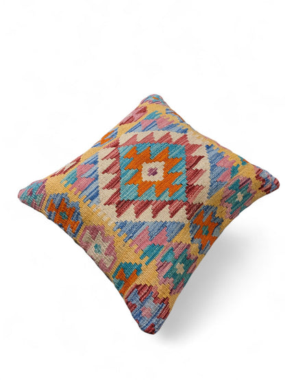 Afghan Kilim Cushion Cover - 45 x 45 cm