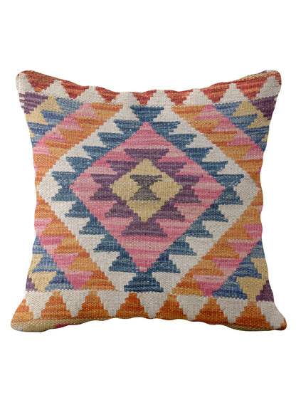 Afghan Kilim Cushion Cover - 45 x 45 cm