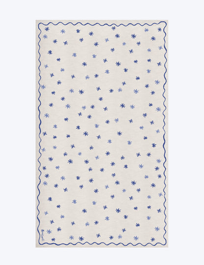 Stars & Squiggles Linen Tablecloth