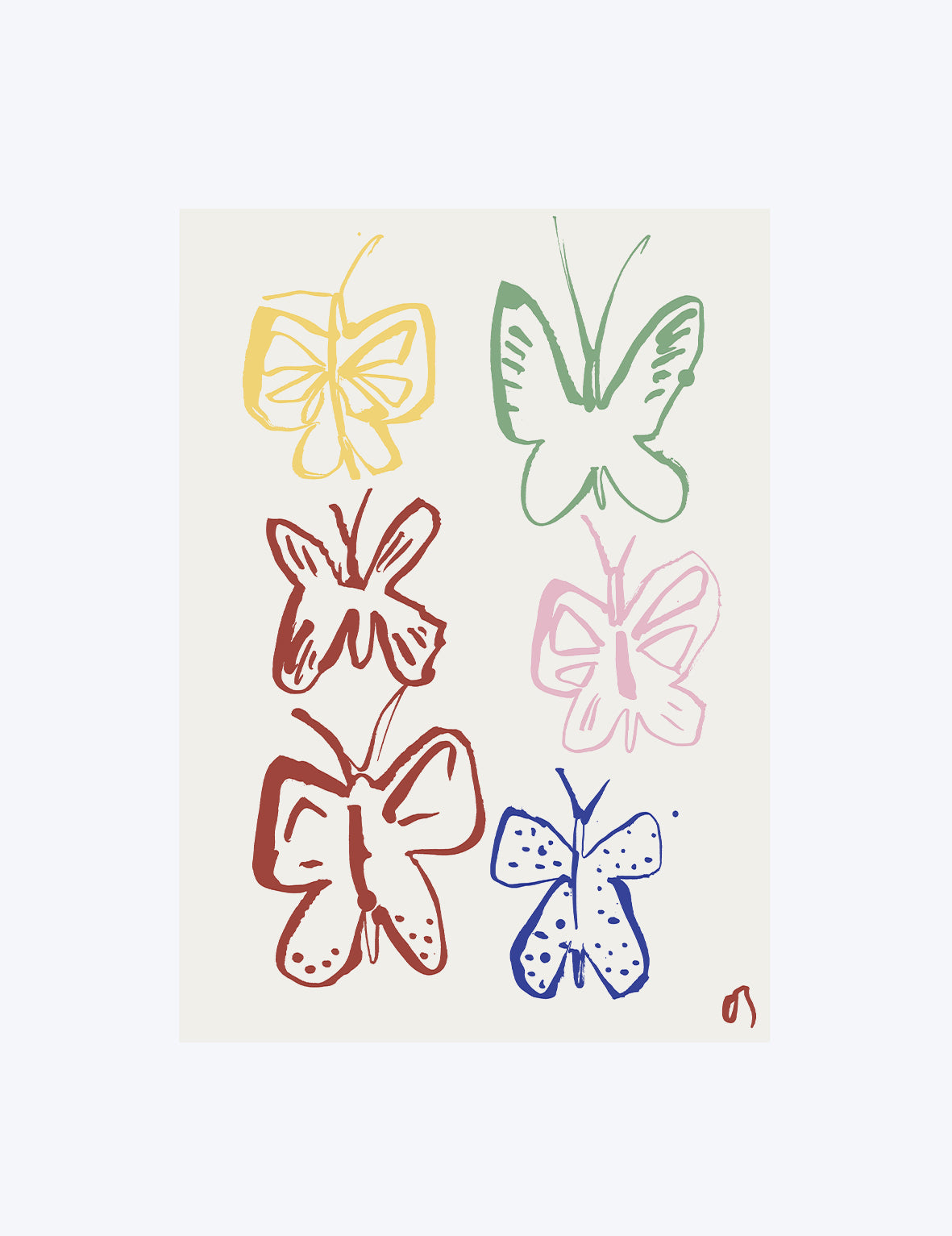 The Butterflies in Colour