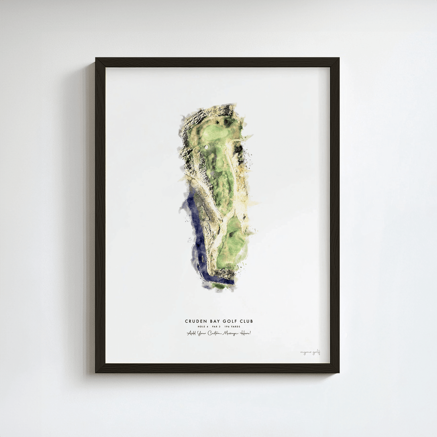 Cruden Bay Golf Gift - Print of Hole 4 Championship Course