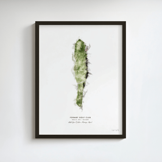 Formby Golf Gift - Print of Hole 18