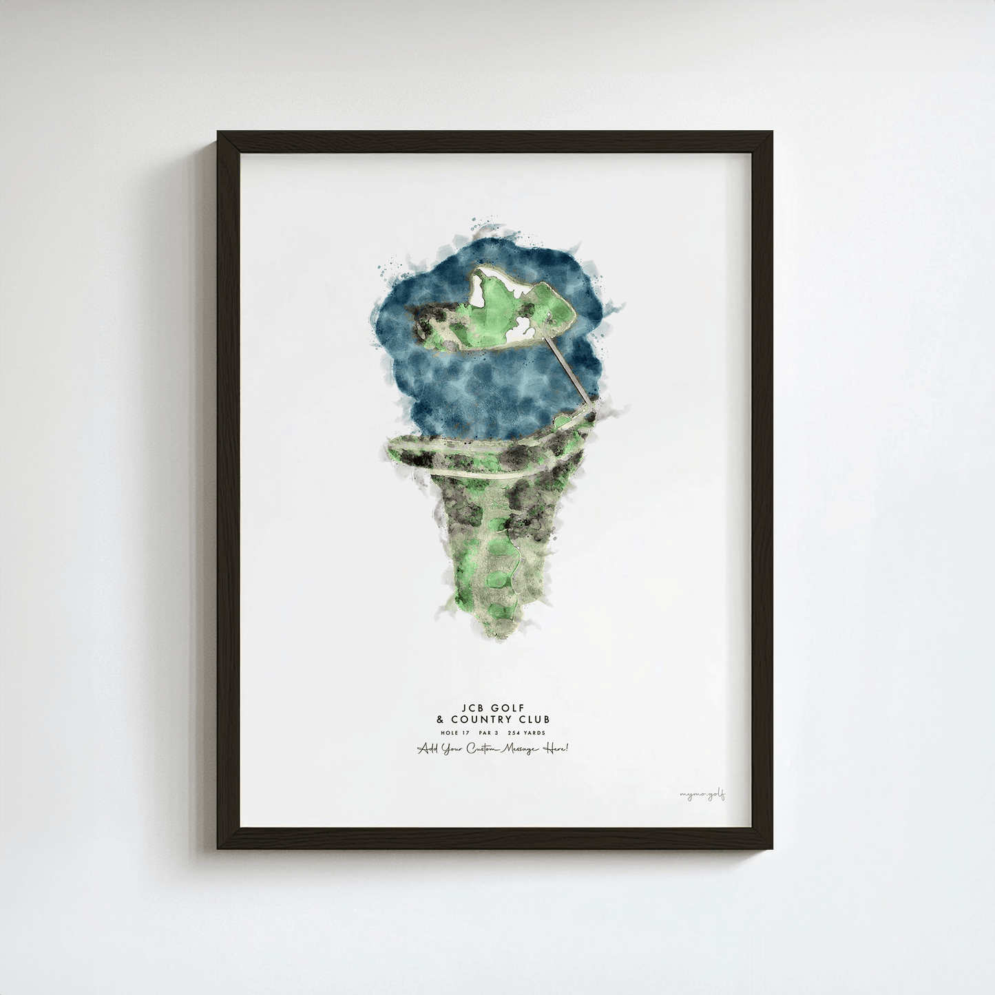 JCB Golf Gift - Print of Hole 17 at JCB Golf & Country Club