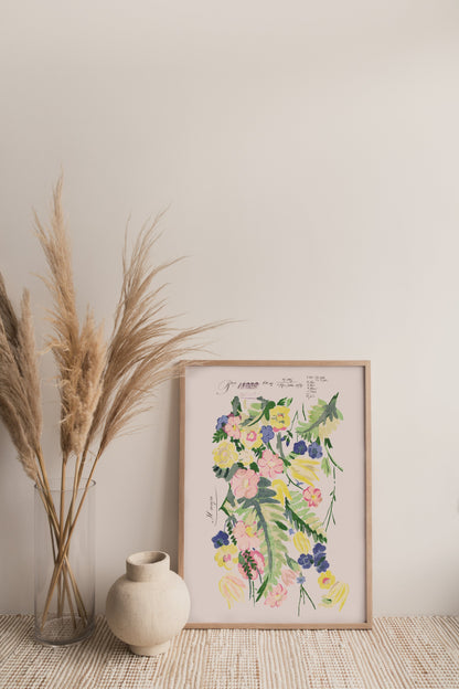 No.015 - Lady Garden - Vintage Archive Poster Prints