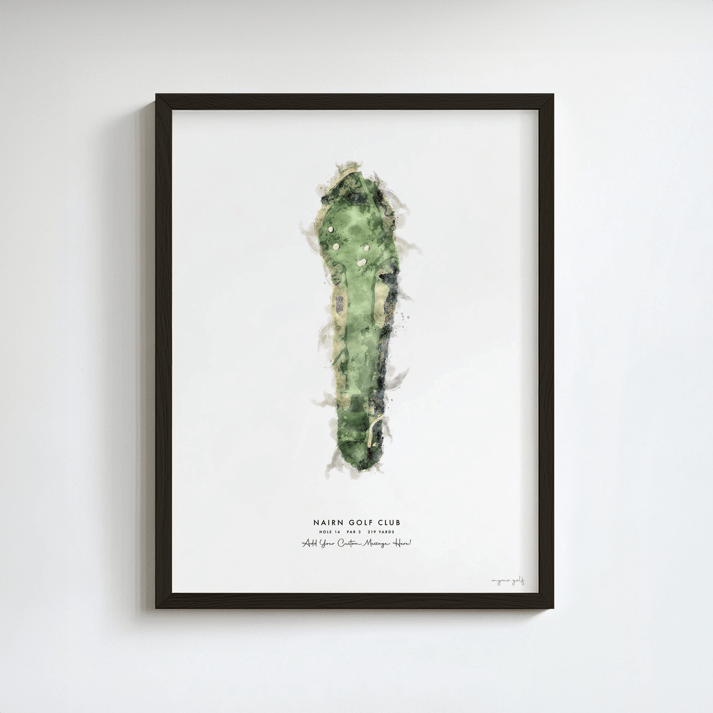 Nairn Golf Gift - Print of Hole 14 'Kopjes'