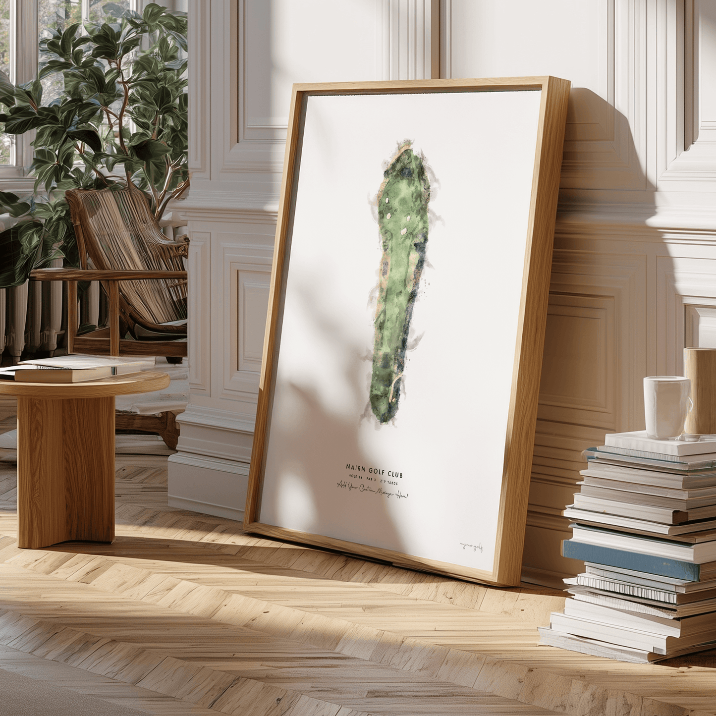 Nairn Golf Gift - Print of Hole 14 'Kopjes'