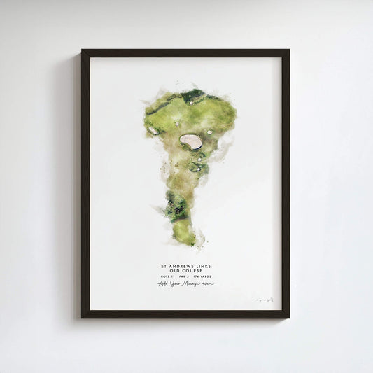 St. Andrews – Print of The Old Course, Hole 11