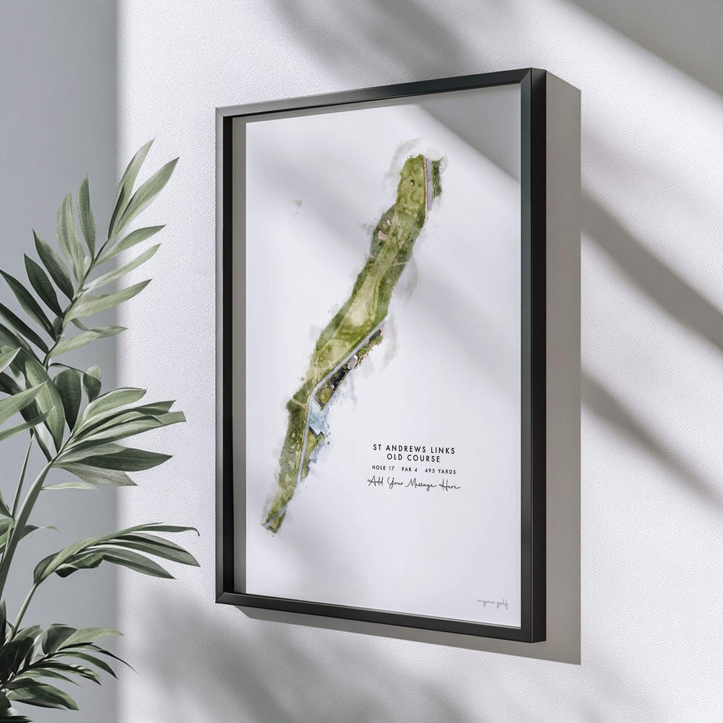 St. Andrews – Print of The Old Course, Hole 17