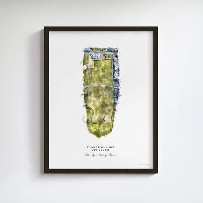 St. Andrews – Print of The Old Course, Hole 18