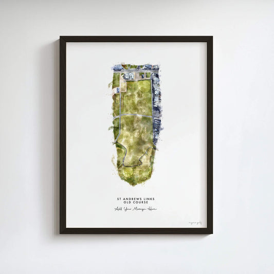 St. Andrews – Print of The Old Course, Hole 18