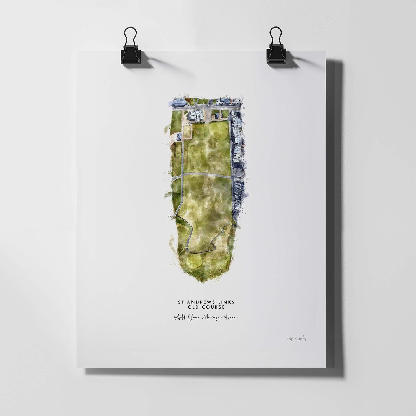 St. Andrews – Print of The Old Course, Hole 18