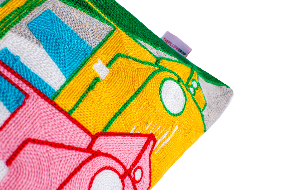 St. Barts Needlepoint Cushion