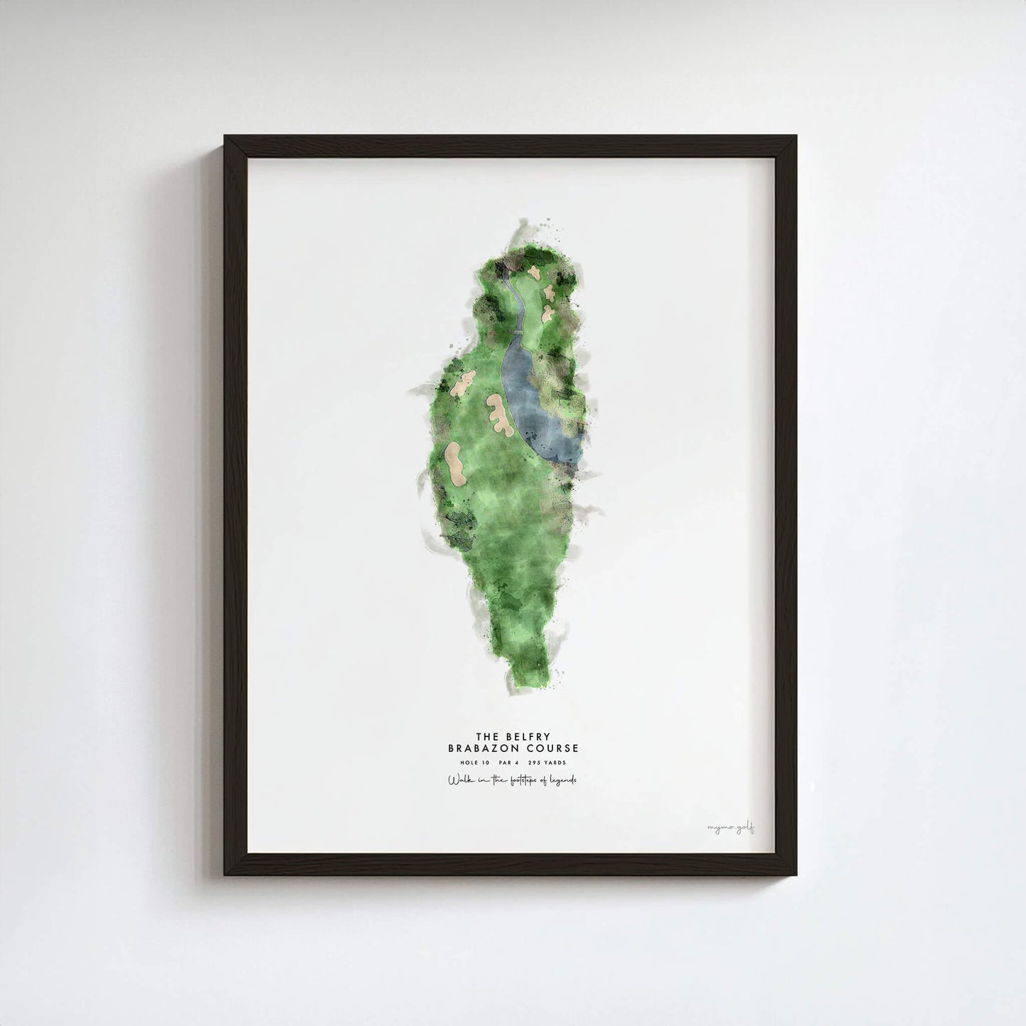 The Belfry Golf Gift - Print of Hole 10, Brabazon Course