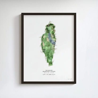 The Belfry Golf Gift - Print of Hole 10, Brabazon Course