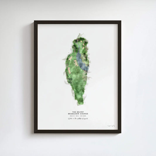The Belfry Golf Gift - Print of Hole 10, Brabazon Course