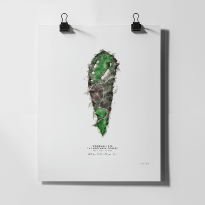 Woodhall Spa Golf Gift - Print of Hole 5, Hotchkin Course