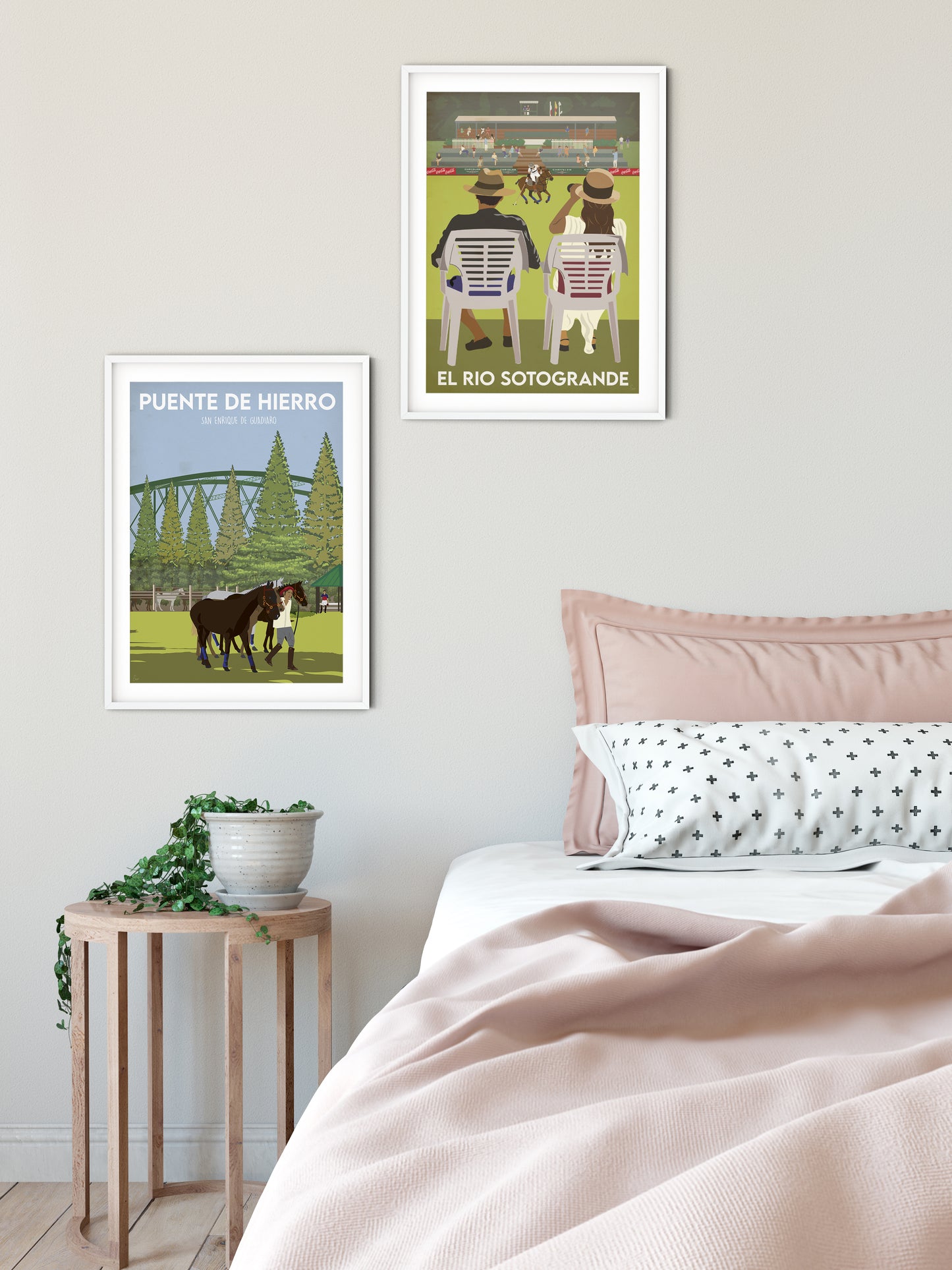 Travel poster of Sotogrande Polo