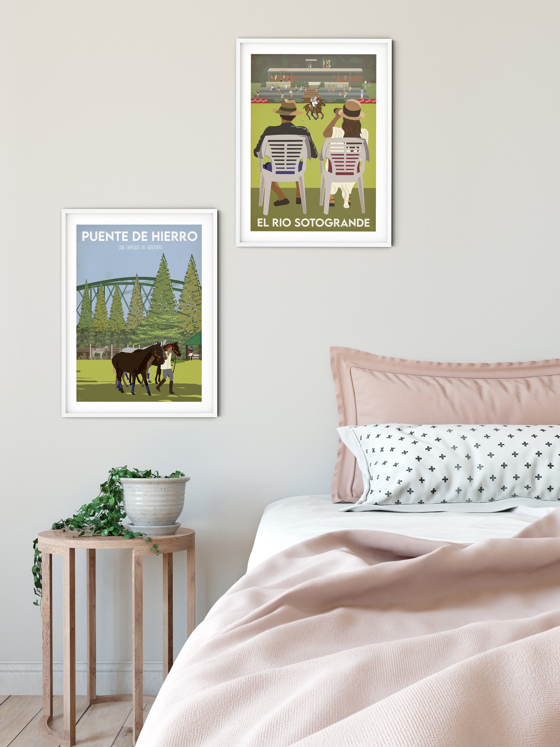 Travel poster of Sotogrande Polo