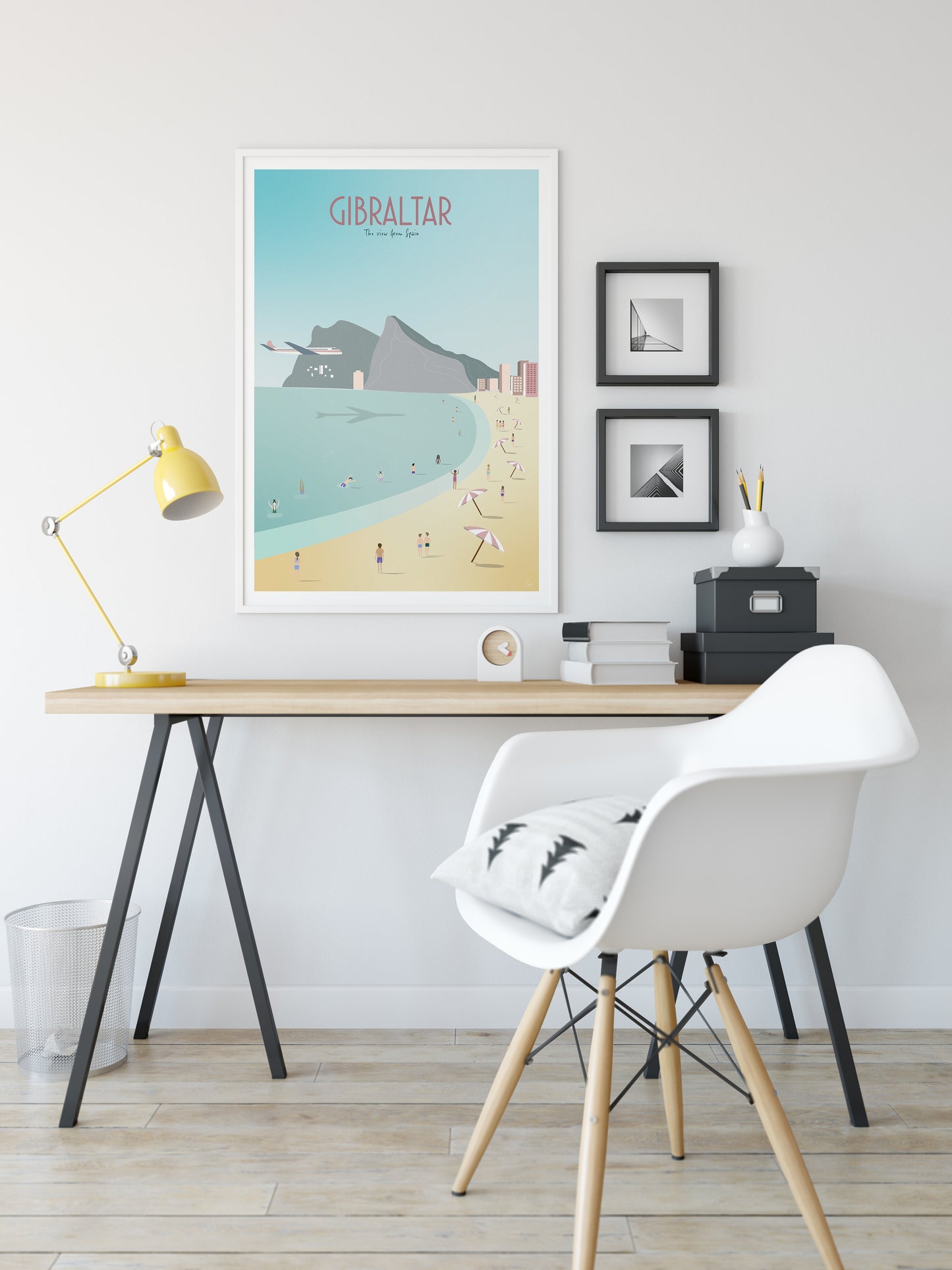 Gibraltar, vista desde España